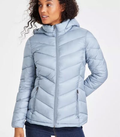 Water Resistant Jacket with Zip-Off Hood