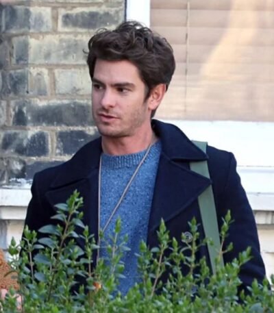 We Live in Time 2024 Andrew Garfield Peacoat