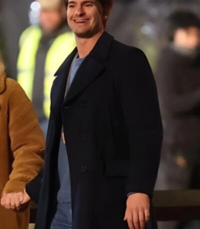 We Live in Time 2024 Andrew Garfield Peacoat