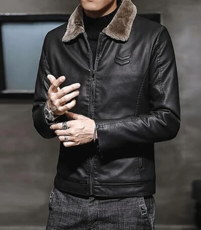 Winter Shield Leather Jacket