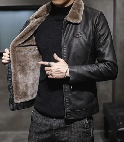 Winter Shield Leather Jacket