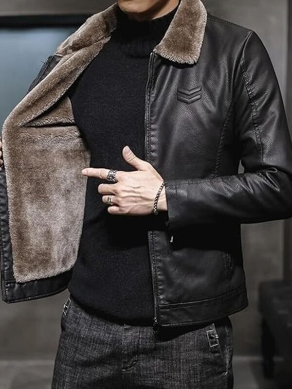 Winter Shield Leather Jacket