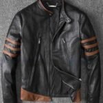 Wolverine Themed Men's Genuine Leather Jacket