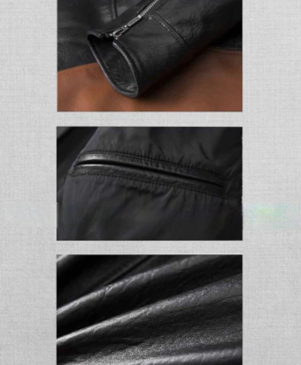 Wolverine Themed Men's Genuine Leather Jacket