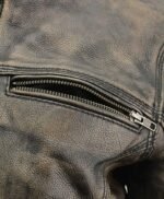 Women Antique Distressed Vintage Sheepskin Leather