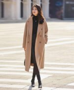 Women Autumn Winter Elegant Casual Warm Wool Coat