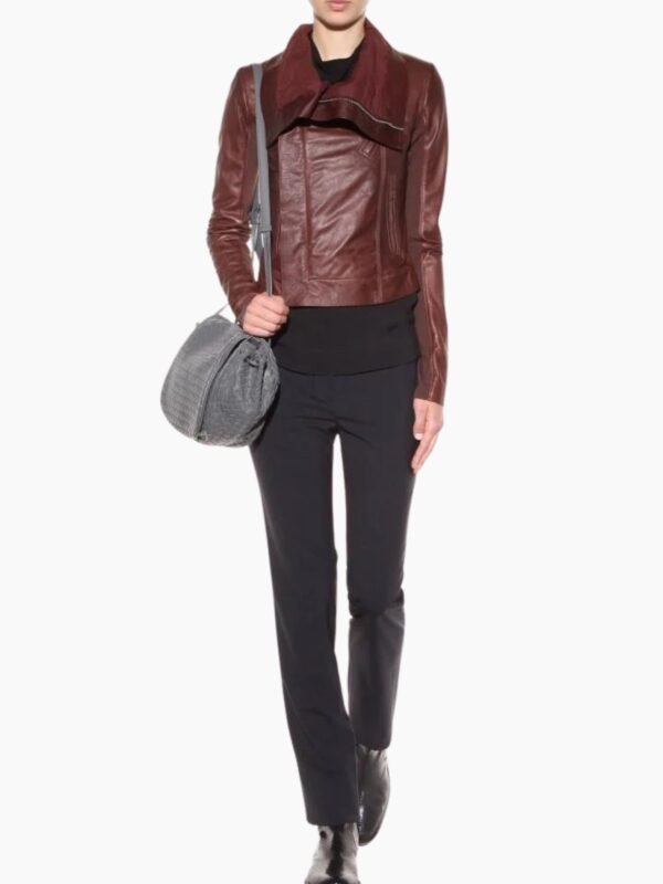 Women Biker Leather Jacket 2022 2023
