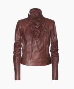 Women Biker Leather Jacket 2022 2023