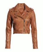 Women Biker Short Body Pure Leather Jacket