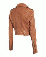 Women Biker Short Body Pure Leather Jacket