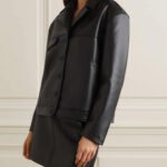 Women Black Leather Jacket