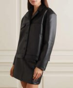 Women Black Leather Jacket