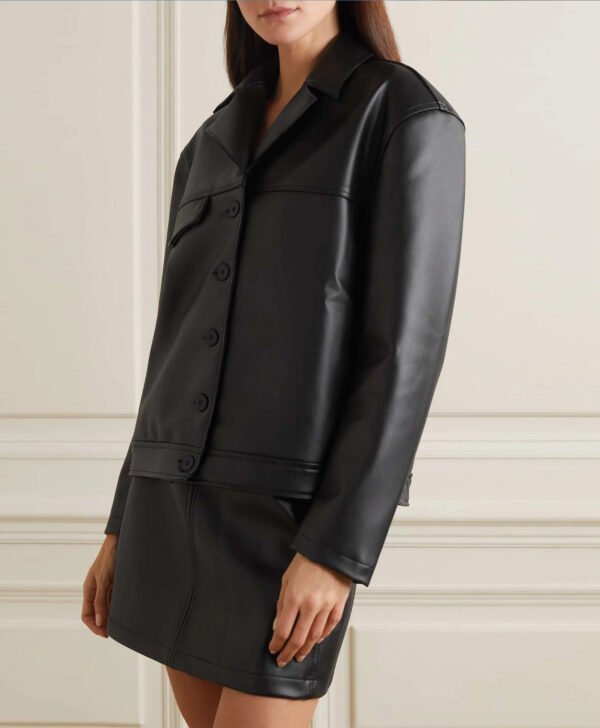 Women Black Leather Jacket