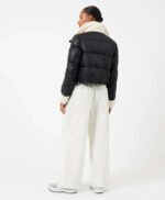 Women Black Puffer Jacket