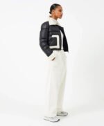 Women Black Puffer Jacket