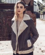 Women Winters Genuine Fur Shearling Leather Jacket