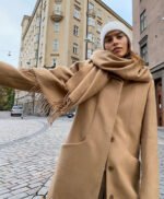 Women Wool Long Coat