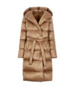 Womens Beige Down Winter Jacket