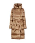 Womens Beige Down Winter Jacket