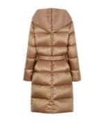 Womens Beige Down Winter Jacket