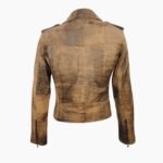 Women's Brown Vintage Leather Jacket