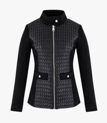 Women's Casual Wear Quilted Leather Jacket