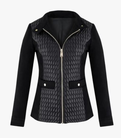 Women's Casual Wear Quilted Leather Jacket