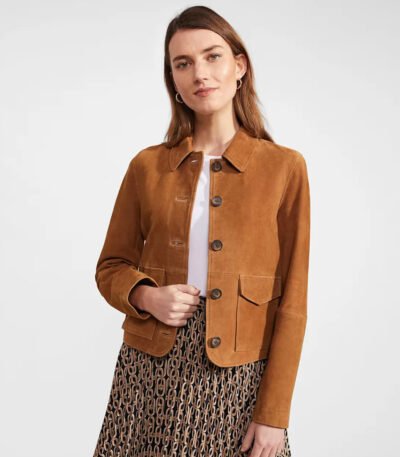 Women's Decant Suede Leather Jacket