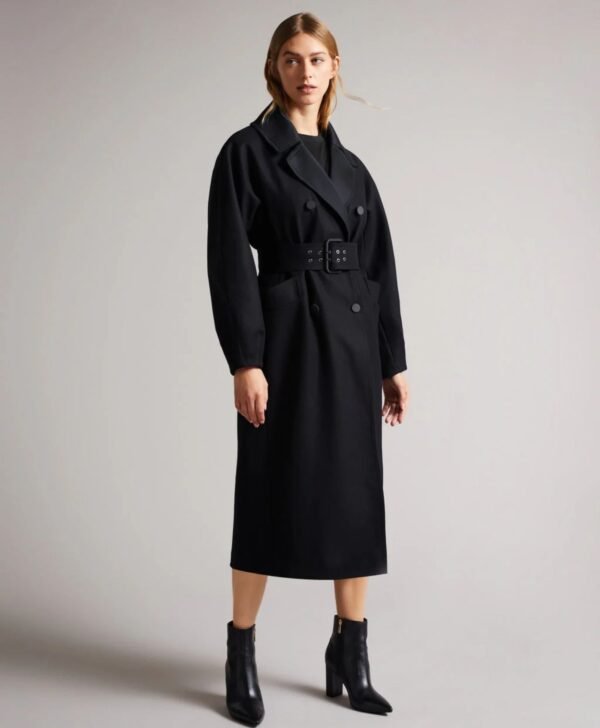Women's Double Faced Technical Wool Coat