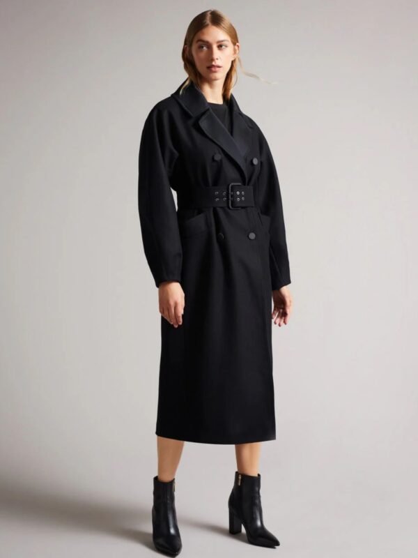 Women's Double Faced Technical Wool Coat