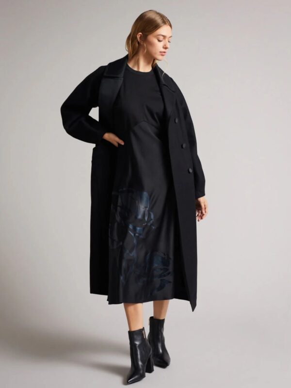 Women's Double Faced Technical Wool Coat
