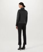 Women's Gangster Icon Black Leather Jacket