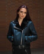Women's Genuine Shearling Lined Leather Jacket
