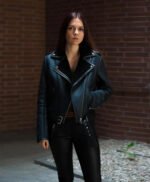 Women's Genuine Shearling Lined Leather Jacket