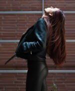 Women's Genuine Shearling Lined Leather Jacket