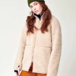 Women's Heavy Wool Beige Jacket