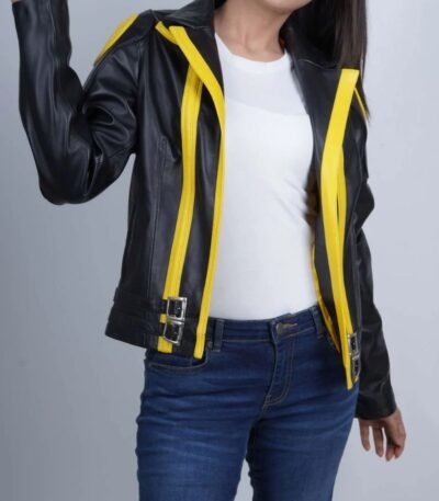 Womens Pokemon Go Team Instinct Spark Cosplay Costume Jacket