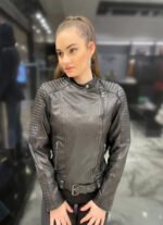 Women's Stylish Biker Leather Jacket