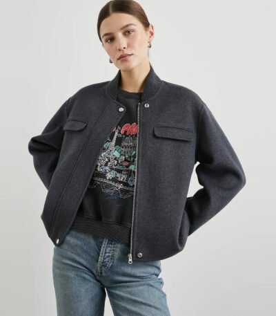 Women's Stylish Wool Blend Jacket