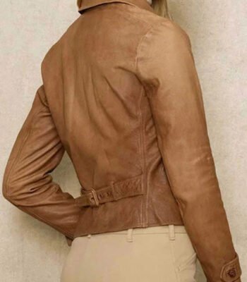 Women's Super Stylish Vintage Leather Blazer Jacket