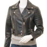Women's Vintage Leather Jacket 2023/2024