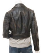 Women's Vintage Leather Jacket 2023/2024