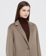 Womens Wool Long Coat Blend Chester