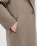 Womens Wool Long Coat Blend Chester