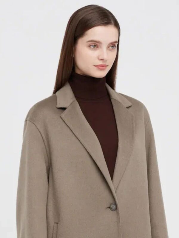 Womens Wool Long Coat Blend Chester