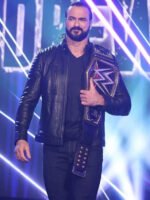 Wrestler Drew McIntyre Leather Jacket