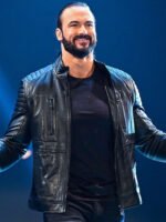 Wrestler Drew McIntyre Leather Jacket