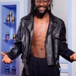 Wrestler Kofi Kingston Black Leather Jacket
