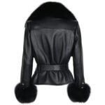 YOLOAgain Detachable Genuine Fur Collar and Cuffs