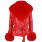YOLOAgain Detachable Genuine Fur Collar and Cuffs